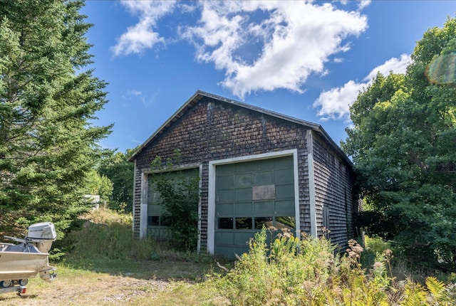 36 Cutler Rd, East Machias, ME 04630 - view of detached garage