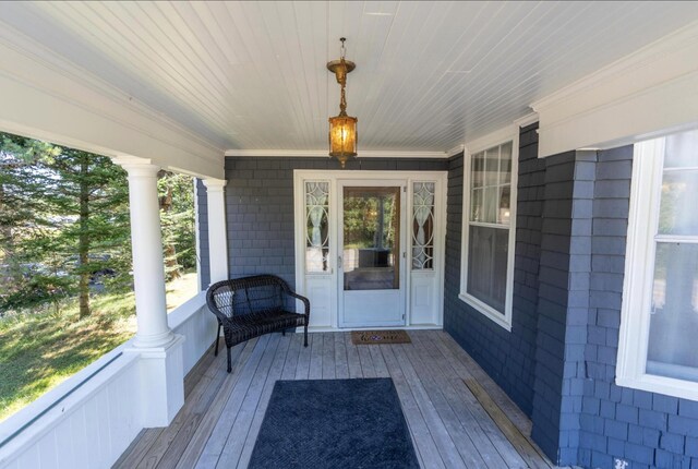 36 Cutler Rd, East Machias, ME 04630 - view of porch