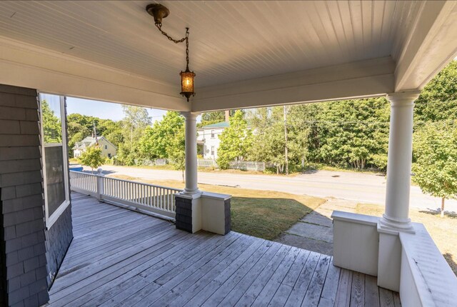 36 Cutler Rd, East Machias, ME 04630 - view of porch