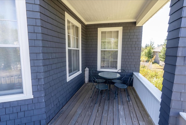 36 Cutler Rd, East Machias, ME 04630 - view of wooden porch