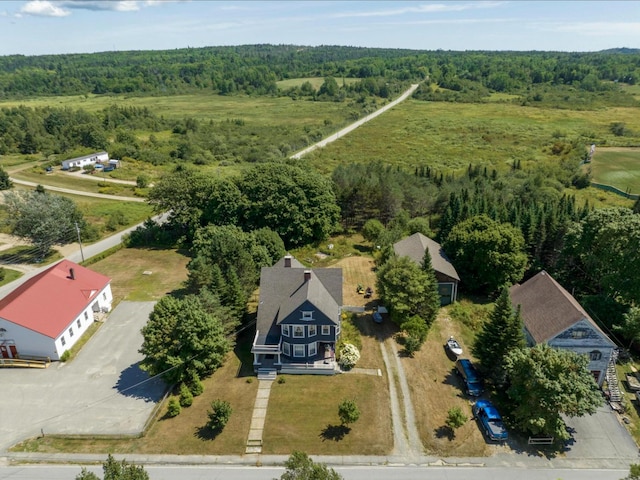 36 Cutler Rd, East Machias, ME 04630 - view from above of property with a forest