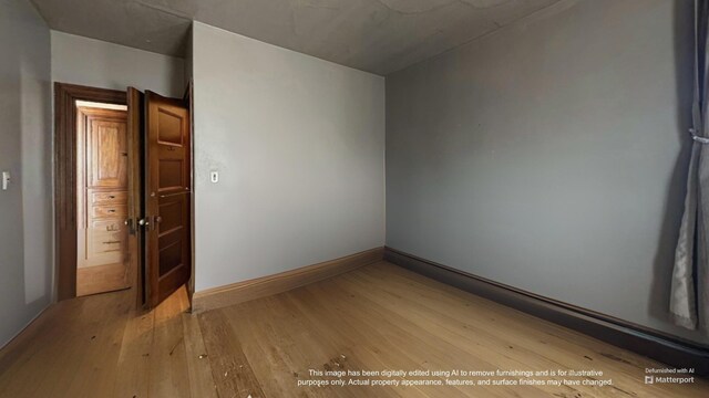 36 Cutler Rd, East Machias, ME 04630 - spare room with light wood-style flooring and baseboards