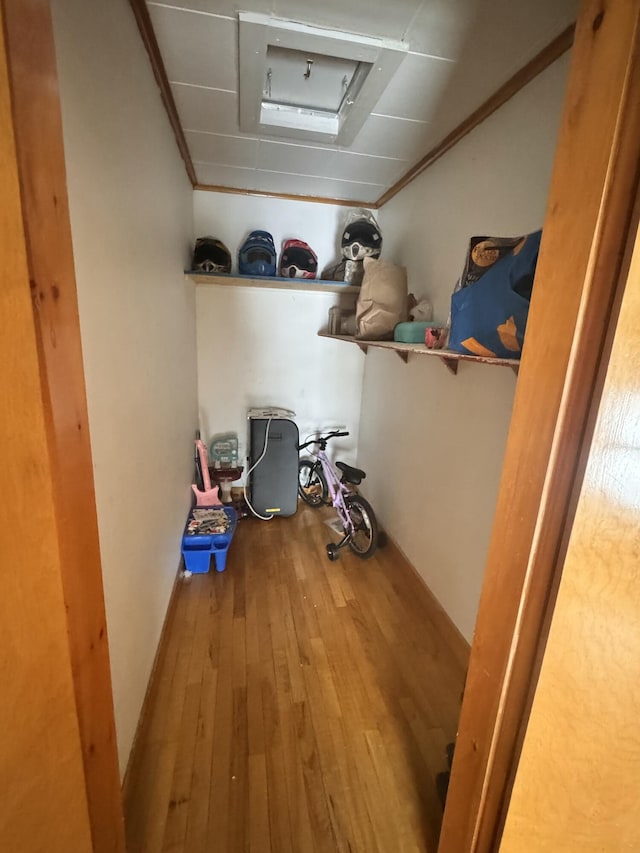 view of storage