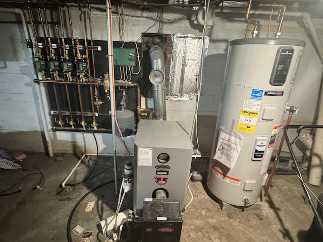 utilities with water heater