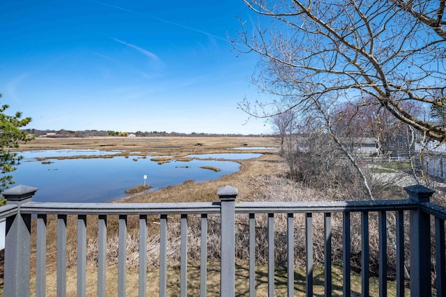 property view of water