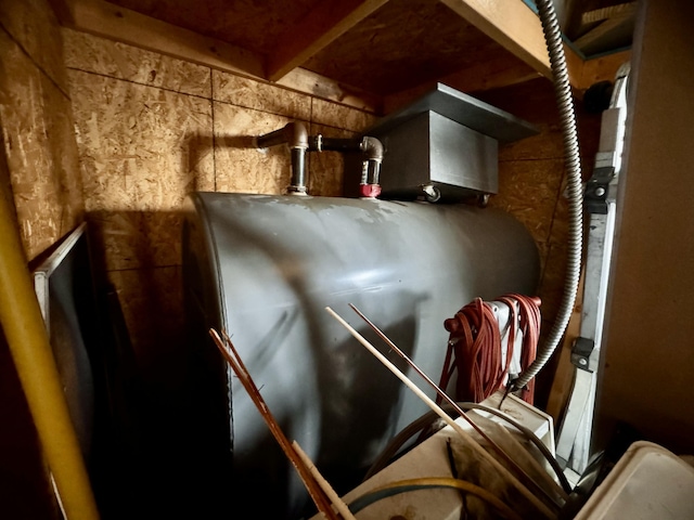 view of utility room