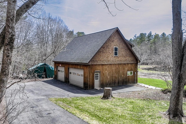 46 Winslow Hill Rd, Nobleboro, ME 04555 - view of detached garage