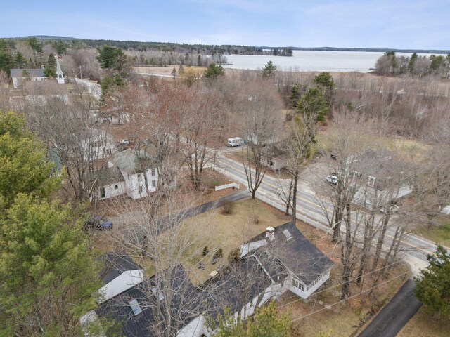37 Main St, Raymond, ME 04071 - bird's eye view with a water view