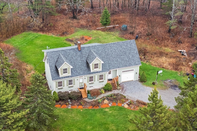 drone / aerial view
