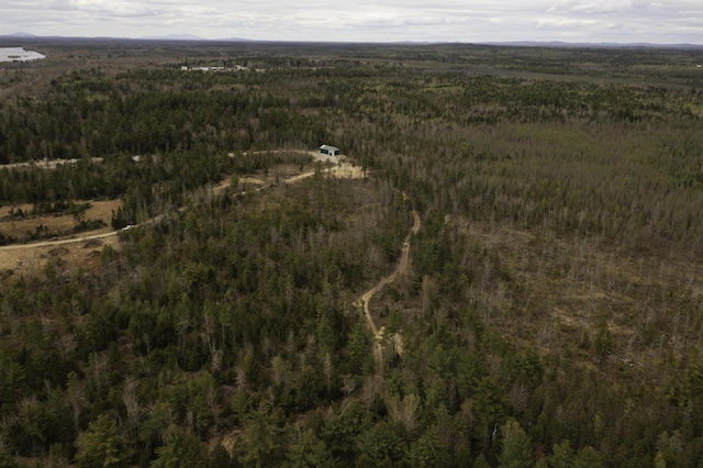 aerial view with a view of trees