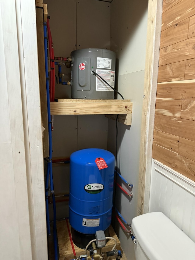 view of utility room