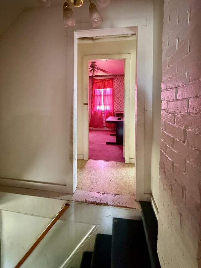 view of hall