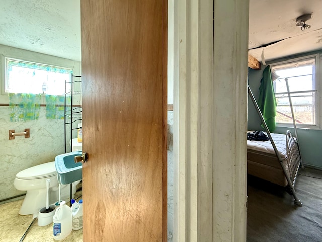 bathroom with toilet