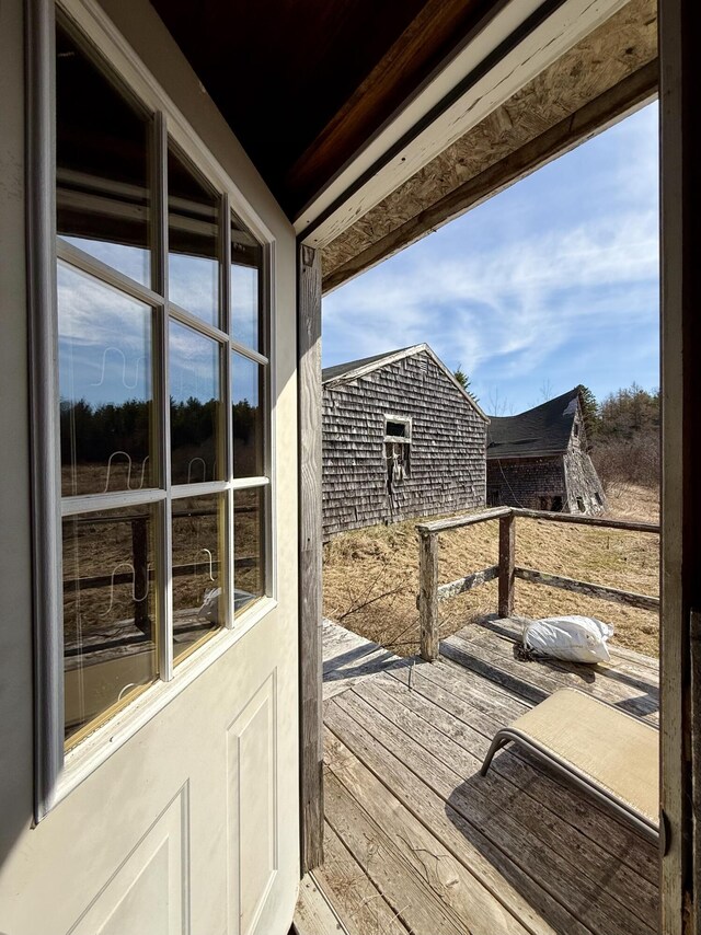 view of deck
