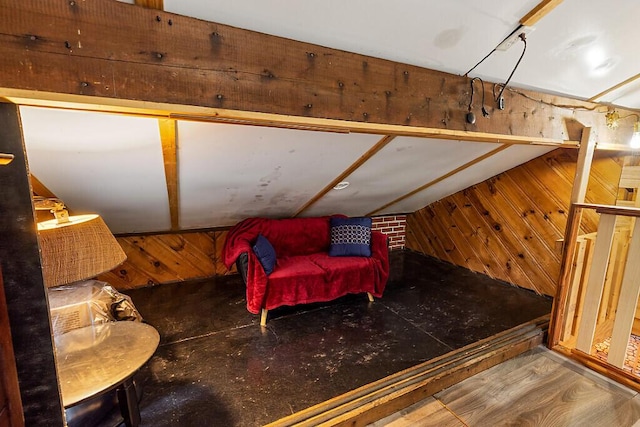 37 Torsey Shores Rd, Readfield, ME 04355 - living area featuring wooden walls