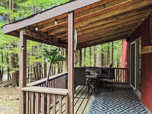 37 Torsey Shores Rd, Readfield, ME 04355 - view of wooden deck