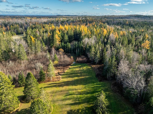 812 County Rd, Lubec, ME 04652 - aerial view of a heavily wooded area