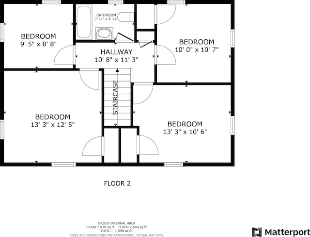 812 County Rd, Lubec, ME 04652 - floor plan / room layout