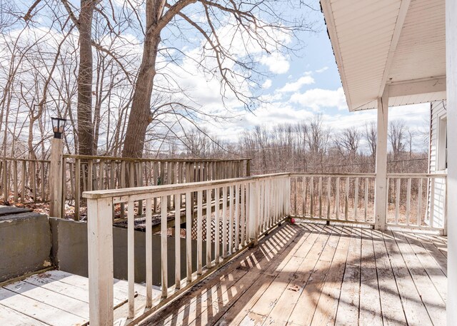84 Hillside Rd, Westbrook, ME 04092 - view of deck