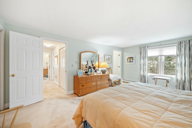 12 Ephraim Tyler Way Unit 12, Kennebunk, ME 04043 - bedroom featuring light colored carpet and a baseboard radiator