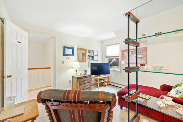 12 Ephraim Tyler Way Unit 12, Kennebunk, ME 04043 - living area with a baseboard heating unit
