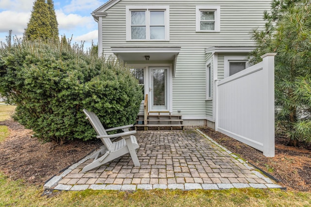 12 Ephraim Tyler Way Unit 12, Kennebunk, ME 04043 - back of property featuring entry steps and a patio area