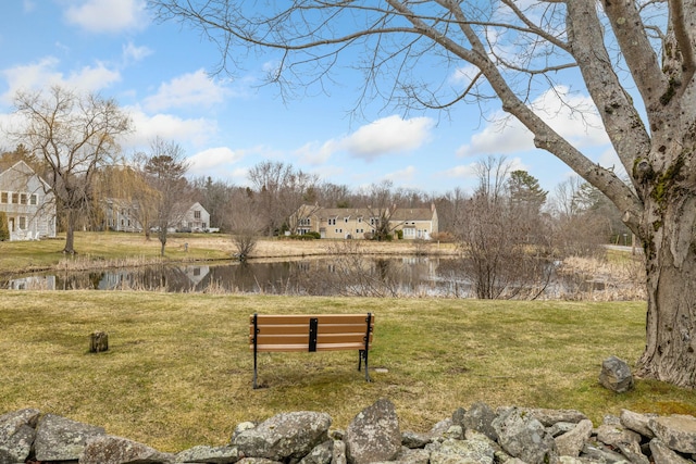 12 Ephraim Tyler Way Unit 12, Kennebunk, ME 04043 - view of home's community featuring a water view and a yard