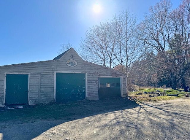 14 Ash Swamp Rd, Scarborough, ME 04074 - view of detached garage