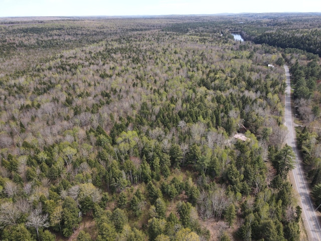 823 Grindstone Rd, Medway, ME 04460 - view of property location featuring a heavily wooded area