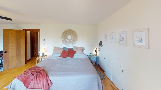 823 Grindstone Rd, Medway, ME 04460 - bedroom with light wood-type flooring