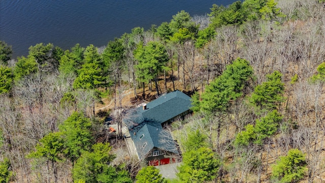 126 Middle Rd, Woolwich, ME 04579 - drone / aerial view with a water view