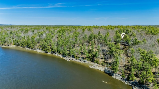 126 Middle Rd, Woolwich, ME 04579 - drone / aerial view featuring a view of trees