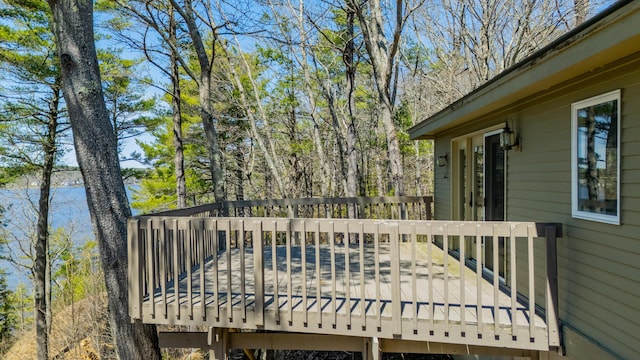 126 Middle Rd, Woolwich, ME 04579 - view of wooden deck