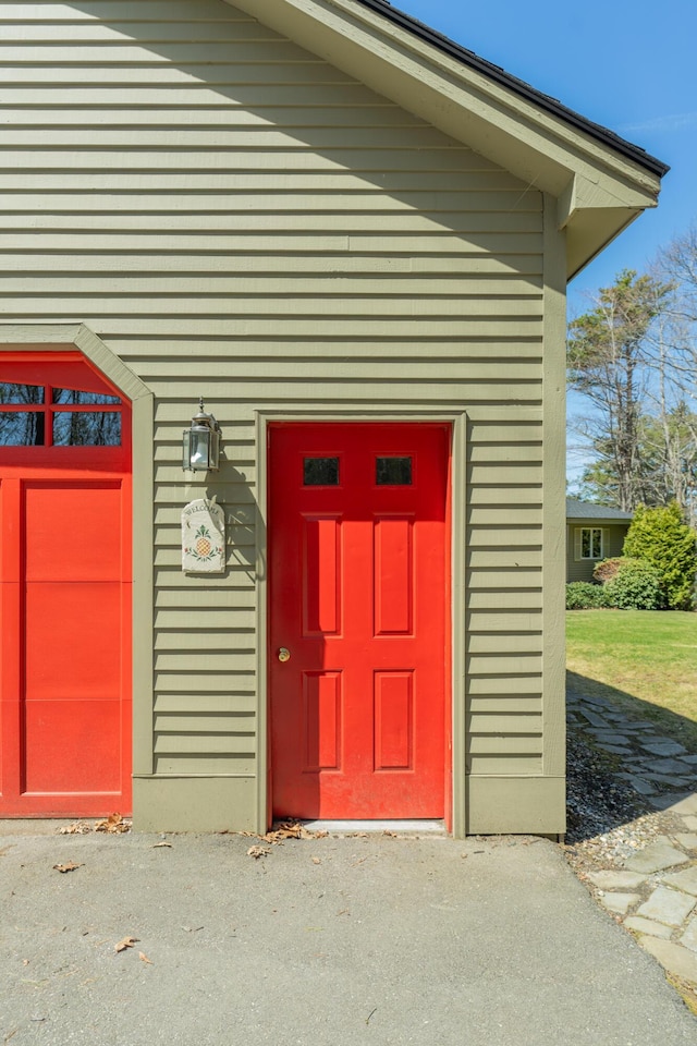 126 Middle Rd, Woolwich, ME 04579 - view of entrance to property