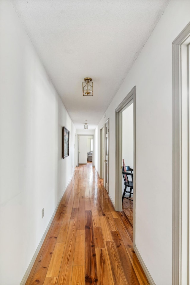 126 Middle Rd, Woolwich, ME 04579 - hall featuring baseboards and light wood finished floors