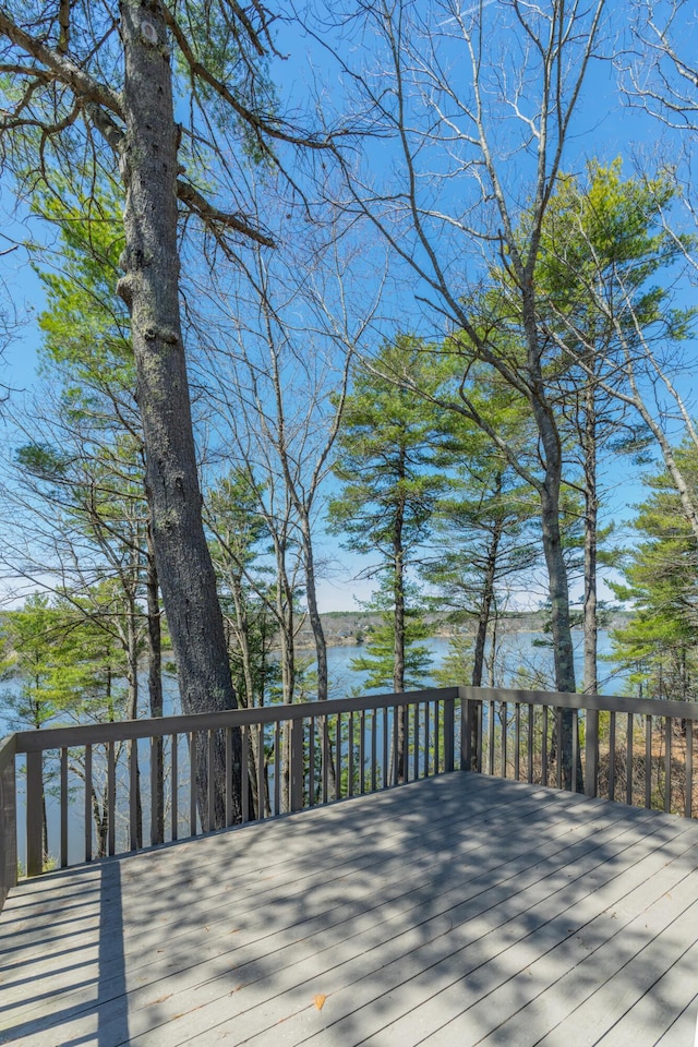 126 Middle Rd, Woolwich, ME 04579 - deck with a water view