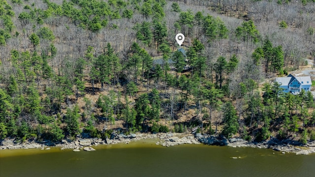 126 Middle Rd, Woolwich, ME 04579 - drone / aerial view featuring a water view