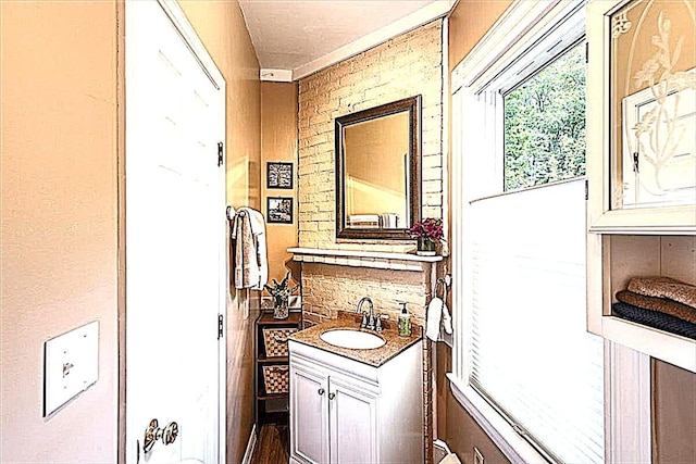 22 Mills Rd, Newcastle, ME 04553 - bathroom featuring vanity