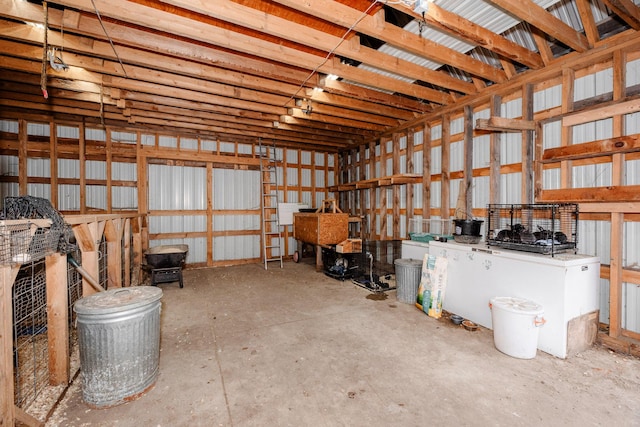 129 Bailey Hill Rd, New Sharon, ME 04955 - view of garage