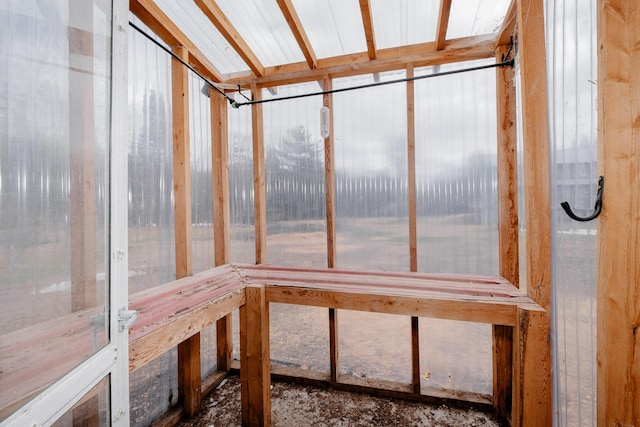 129 Bailey Hill Rd, New Sharon, ME 04955 - unfurnished sunroom with a sauna