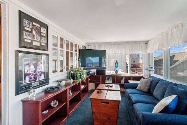 view of living area