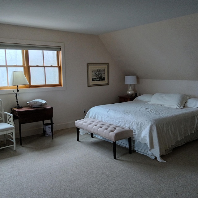 5 Southernpoint Rd, Bristol, ME 04564 - carpeted bedroom with vaulted ceiling