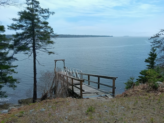 5 Southernpoint Rd, Bristol, ME 04564 - dock area featuring a water view