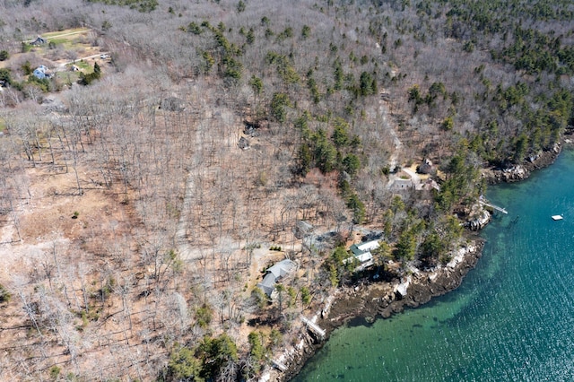 1 Good Day Dr, South Bristol, ME 04568 - aerial view with a water view