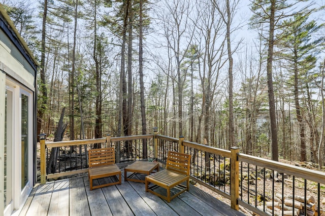 1 Good Day Dr, South Bristol, ME 04568 - view of wooden deck