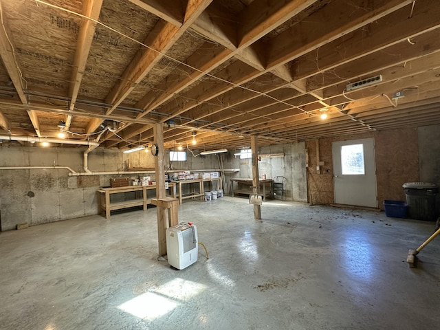 238 Moose Brook Rd, Ludlow, ME 04730 - view of below grade area