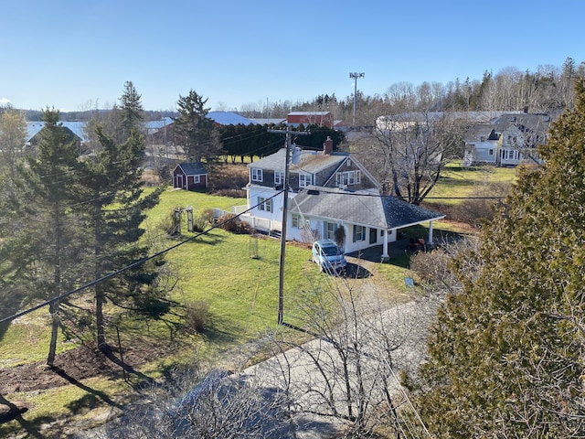 aerial view