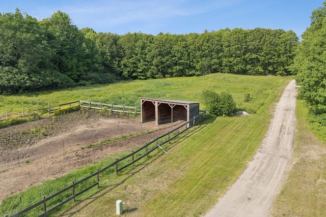 581 Bald Hill Rd, New Gloucester, ME 04260 - view of rural area featuring agricultural land