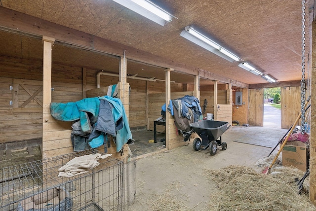 581 Bald Hill Rd, New Gloucester, ME 04260 - stable featuring electric panel