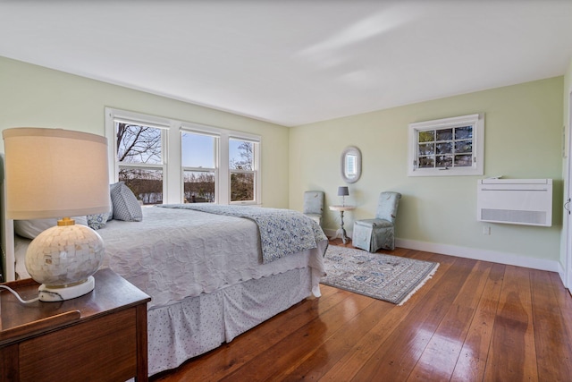 18 Pleasant St, Newcastle, ME 04553 - bedroom with hardwood / wood-style floors and baseboards